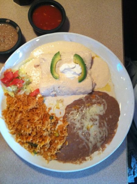 Si Amigos Mexican Restaurant, Shrimp Enchilada